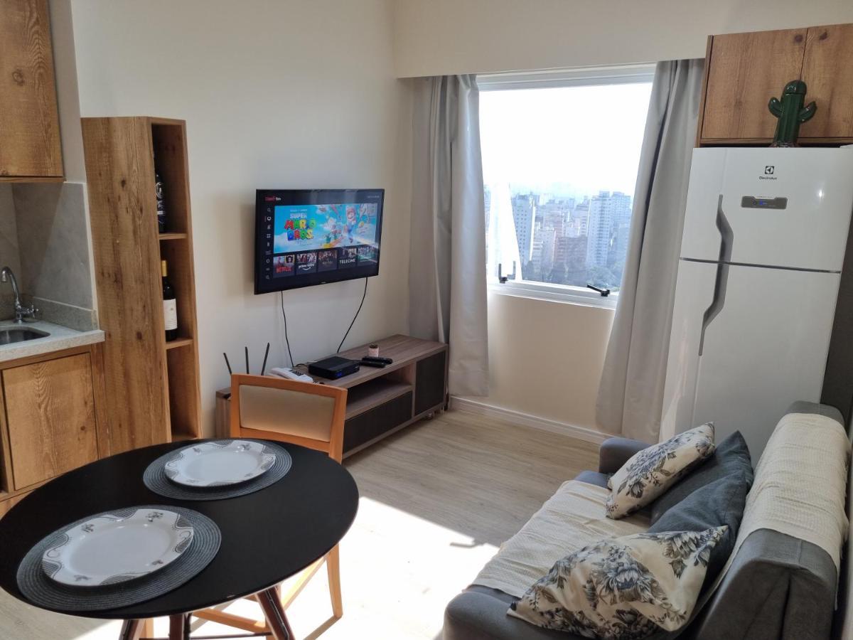 סאו פאולו Apartamento Vista Maravilhosa - Proximo Da Paulista מראה חיצוני תמונה